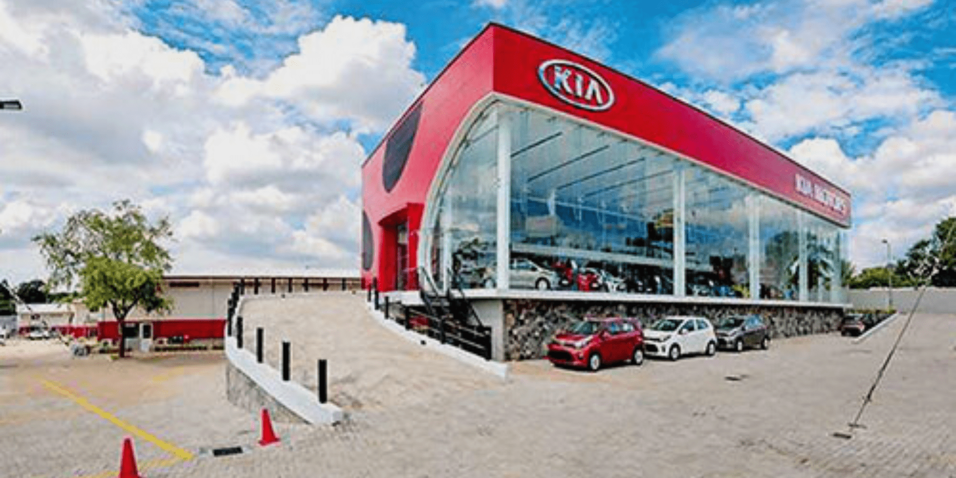 Kia motors new Showroom
