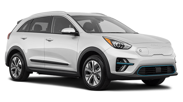 White Color Kia Niro EV Electric SUV