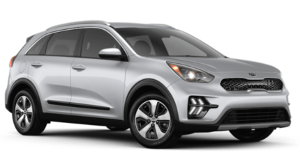 White Color Kia Niro Hybrid SUV