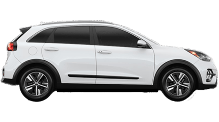 White Color Kia Niro Hybrid SUV