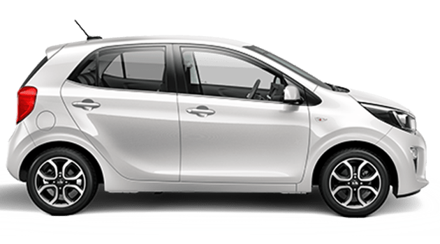 White Color Kia Picanto Hatchback