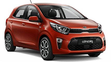 White Color Kia Picanto Hatchback