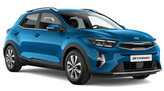 Dark Blue Colored Kia Stonic SUV