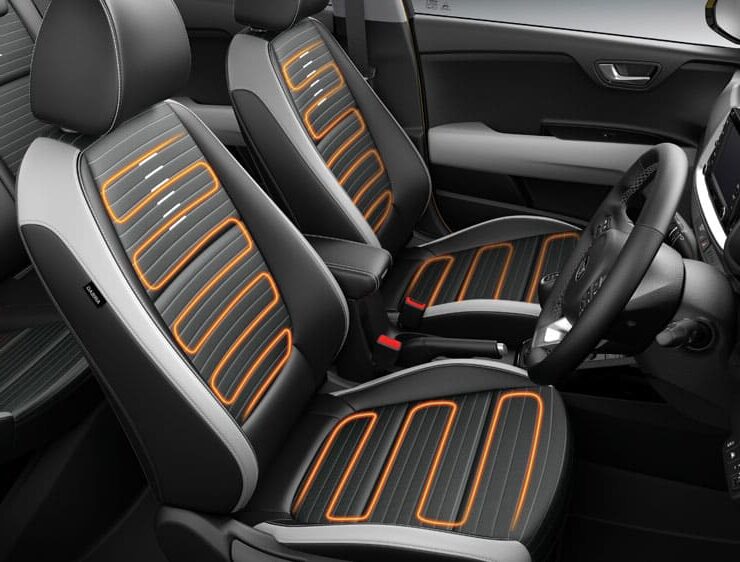 Front seats heating option in Kia Stonic