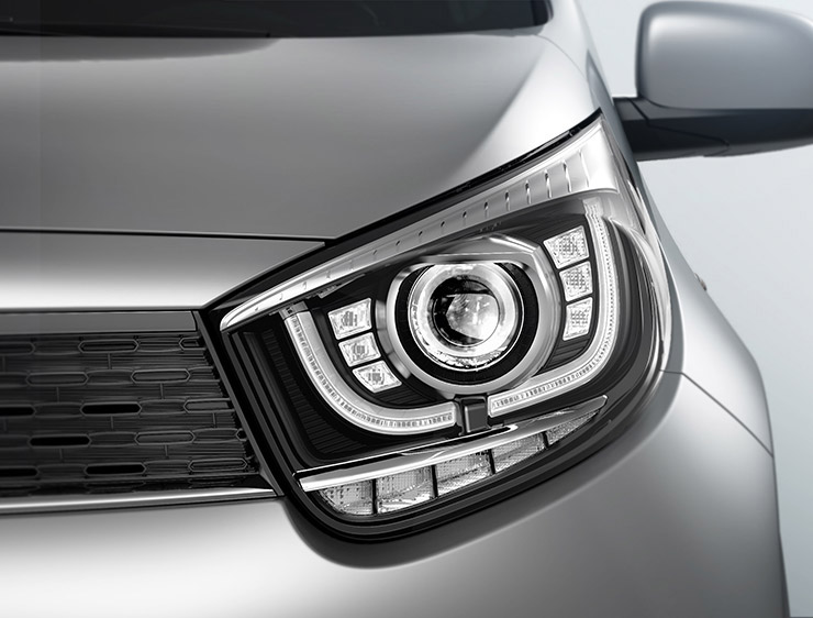 Projection Headlamps with DRL