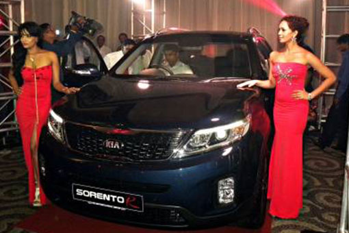 Kia Optima In a show