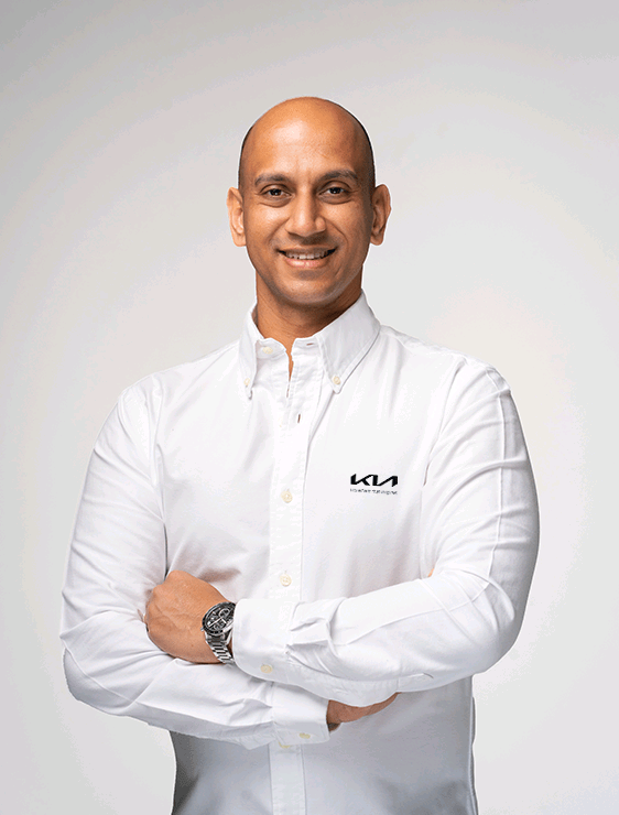 Mr Andrew Perera the Kia Managing Director